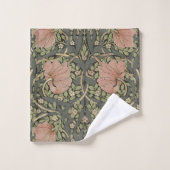 William Morris Pimpernel  Pattern Bath Towe Bad Handdoek (Wasdoekje)
