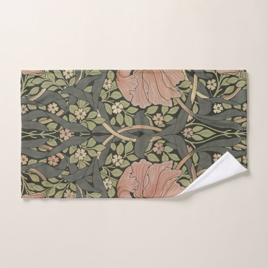 William Morris Pimpernel Pattern Bath Towe Bad Handdoek (Handdoek)
