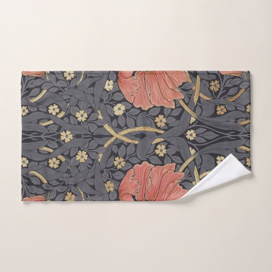 William Morris Pimpernel  Pattern Bath Towe Bad Handdoek (Handdoek)