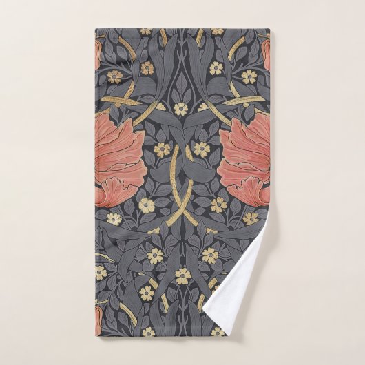 William Morris Pimpernel  Pattern Bath Towe Bad Handdoek (Handdoek)