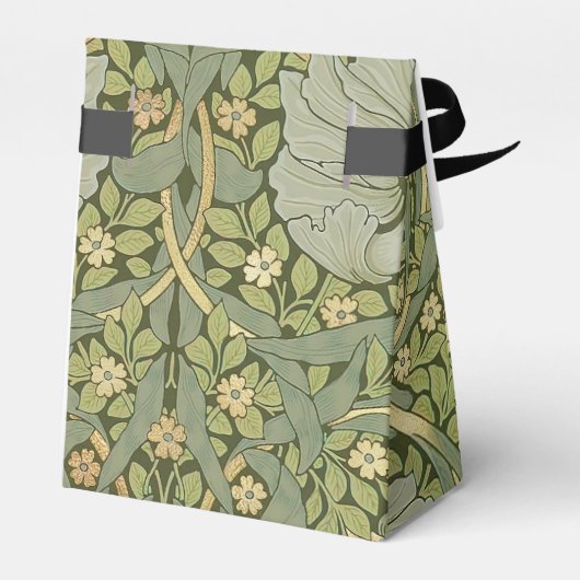 William Morris Pimpernel  Pattern Bedankdoosjes (Achterkant)
