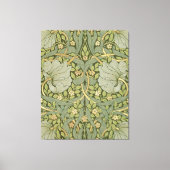 William Morris Pimpernel Pattern Canvas Afdruk (Voorkant)