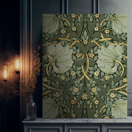 William Morris Pimpernel  Pattern Canvas Pr Afdruk