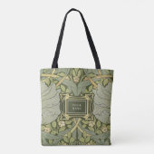William Morris Pimpernel Pattern Canvas tas (Achterkant)