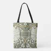 William Morris Pimpernel  Pattern Canvas tas (Achterkant)