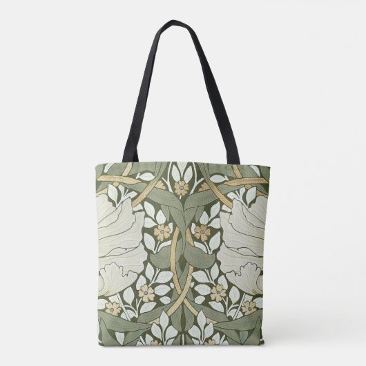 William Morris Pimpernel  Pattern Canvas tas (Achterkant)