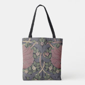 William Morris Pimpernel  Pattern Canvas tas (Achterkant)