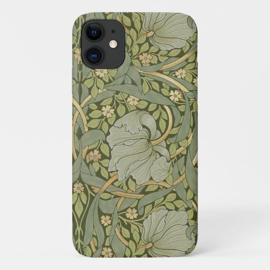 William Morris Pimpernel  Pattern Case-Mate iPhone Case (Achterkant)