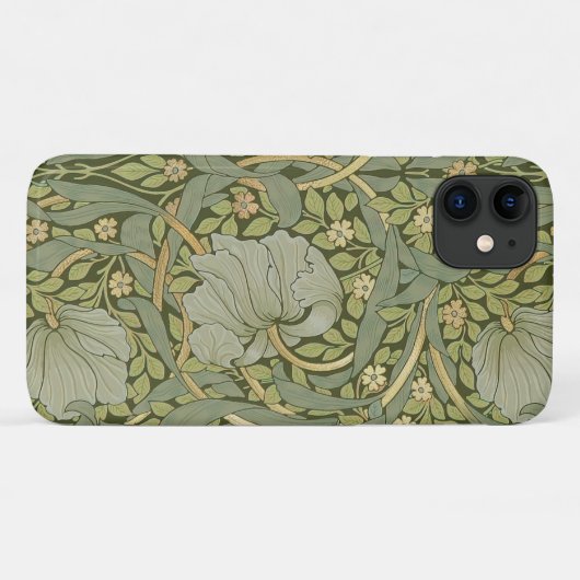William Morris Pimpernel  Pattern Case-Mate iPhone Case (Achterkant (horizontaal))