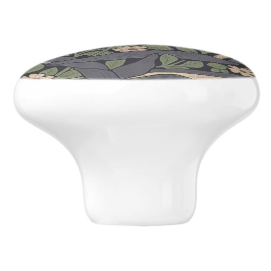 William Morris Pimpernel Pattern Ceramic K Keramische Knop (Zijkant)