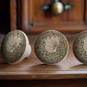 William Morris Pimpernel  Pattern Ceramic K Keramische Knop