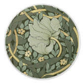 William Morris Pimpernel  Pattern Ceramic K Keramische Knop (Voorkant)