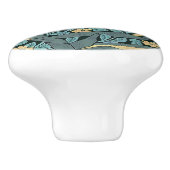 William Morris Pimpernel  Pattern Ceramic K Keramische Knop (Zijkant)