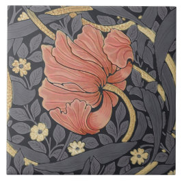 William Morris Pimpernel  Pattern Ceramic T Tegeltje