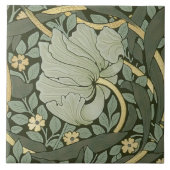 William Morris Pimpernel  Pattern Ceramic T Tegeltje (Voorkant)