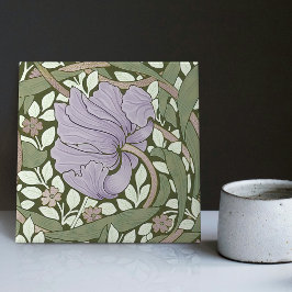 William Morris Pimpernel  Pattern Ceramic T Tegeltje