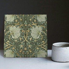William Morris Pimpernel  Pattern Ceramic T Tegeltje