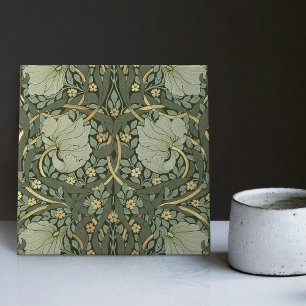 William Morris Pimpernel  Pattern Ceramic T Tegeltje