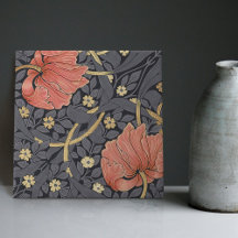William Morris Pimpernel  Pattern Ceramic T