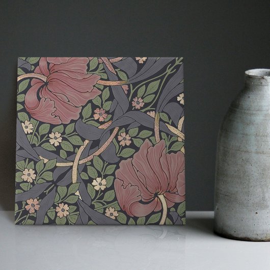 William Morris Pimpernel  Pattern Ceramic T Tegeltje