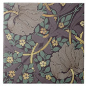 William Morris Pimpernel  Pattern Ceramic T Tegeltje (Voorkant)
