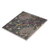 William Morris Pimpernel  Pattern Ceramic T Tegeltje (Zijkant)