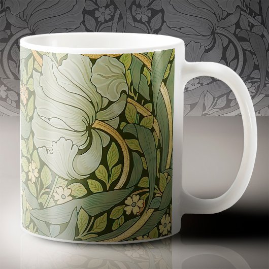 William Morris Pimpernel  Pattern Coffee Mu Koffiemok