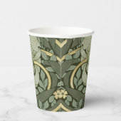 William Morris Pimpernel  Pattern Cup Papieren Bekers (Rechts)