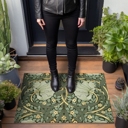 William Morris Pimpernel Pattern Doormat Deurmat