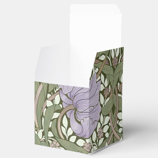 William Morris Pimpernel  Pattern Favor Box Bedankdoosjes (Geopend)