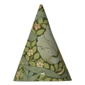 William Morris Pimpernel  Pattern Feesthoedjes (Rechts)