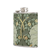 William Morris Pimpernel Pattern Flask Heupfles (Links)