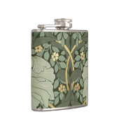 William Morris Pimpernel  Pattern Flask Heupfles (Rechts)