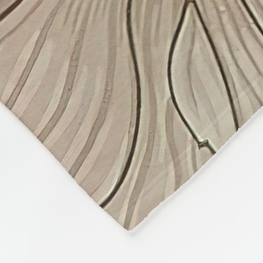 William Morris Pimpernel  Pattern Fleece Bl (Hoek)