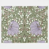 William Morris Pimpernel Pattern Fleece Bl (Voorkant (Horizontaal))