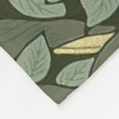 William Morris Pimpernel  Pattern Fleece Bl (Hoek)