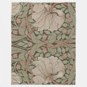 William Morris Pimpernel Pattern Fleece Bl (Voorkant)