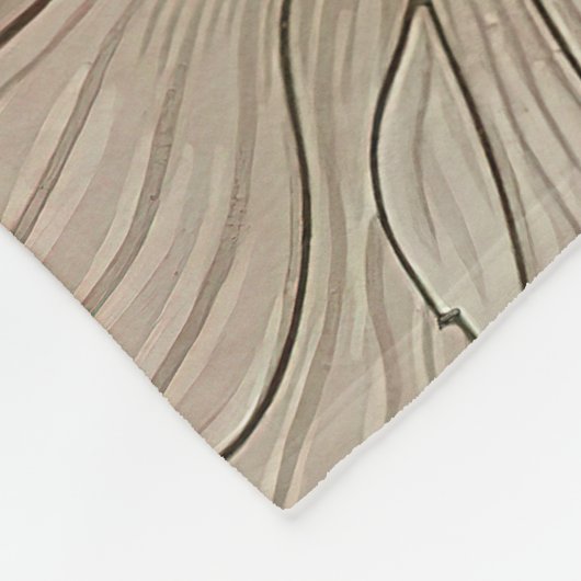 William Morris Pimpernel  Pattern Fleece Bl Deken (Hoek)