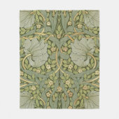 William Morris Pimpernel  Pattern Fleece Deken (Voorkant)
