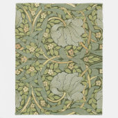 William Morris Pimpernel  Pattern Fleece Deken (Voorkant)