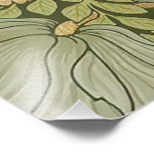 William Morris Pimpernel  Pattern Foto Afdruk (Hoek)