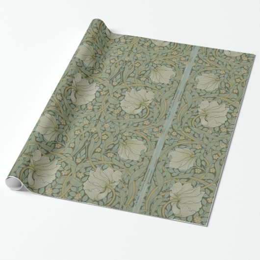 William Morris Pimpernel  Pattern GalleryHD Cadeaupapier (Uitgerold)