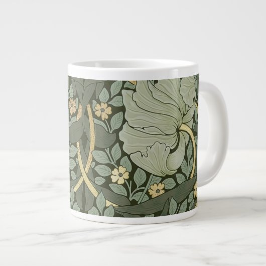 William Morris Pimpernel  Pattern Giant Cof Grote Koffiekop (Voorkant rechts)