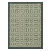 William Morris Pimpernel Pattern Green Gold Tafelkleed (Voorkant)