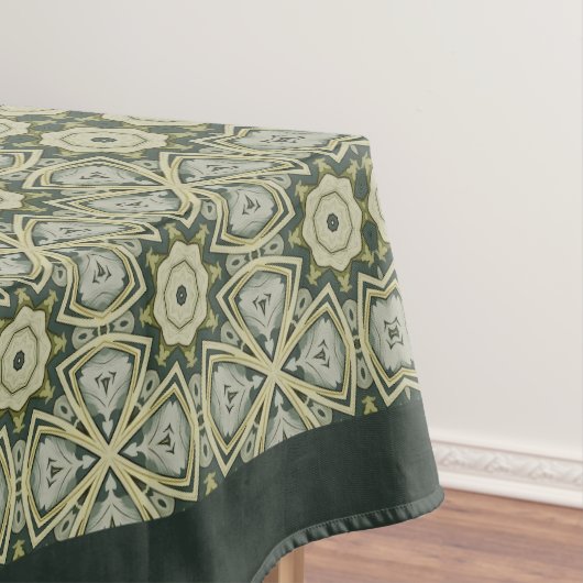 William Morris Pimpernel Pattern Green Gold Tafelkleed (Voorbeeld)