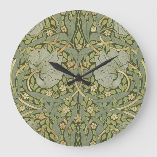 William Morris Pimpernel Pattern Grote Klok (Voorkant)