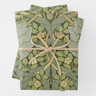William Morris Pimpernel Pattern Inpakpapier Vel