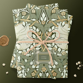 William Morris Pimpernel  Pattern Inpakpapier Vel