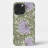 William Morris Pimpernel Pattern iPhone Ca iPhone Hoesje (Achterkant)