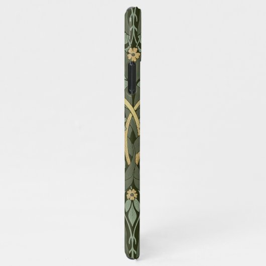 William Morris Pimpernel  Pattern iPhone Ca iPhone Hoesje (Rechterkant)